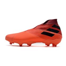 adidas Nemeziz 19+ FG Inflight - Naranja Negro Rojo_6.jpg